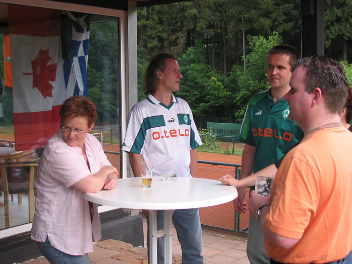 Anne, Otti, Jürgen, Bahlsen