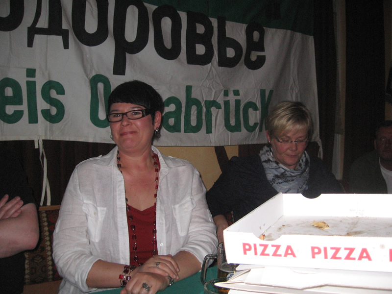 Kerstin, Anne, Pizza