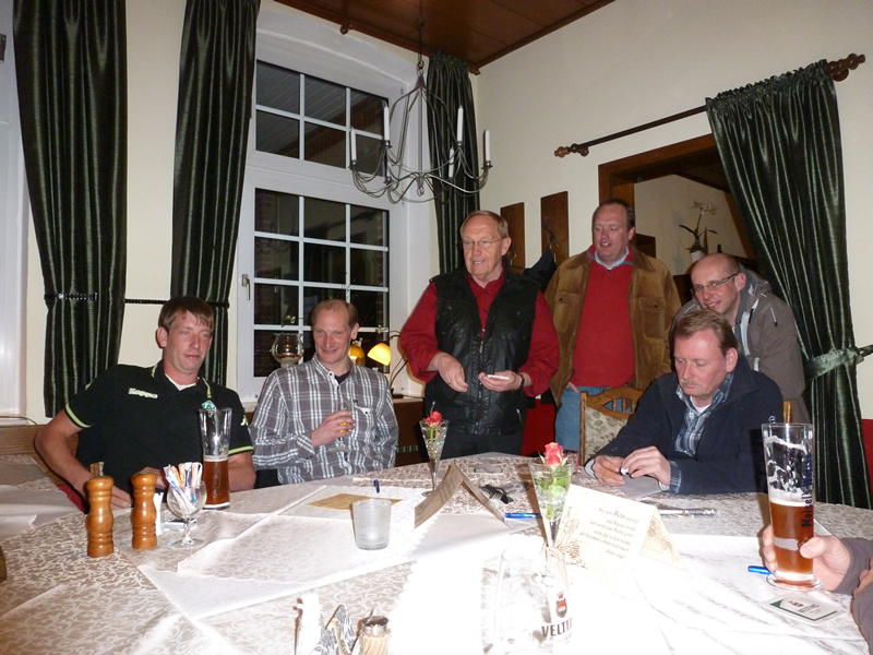 Colin, Thorsten, Der wei&szlig;e Geist, Klaus, Charly, Oli