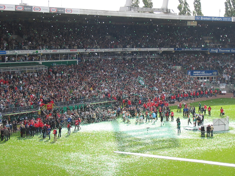 Endlich kommt die Schale rum!