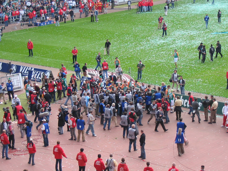 Vor lauter Fotografen sieht man nix!