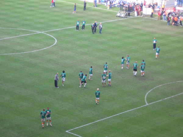 ...wird sogar getrunken!