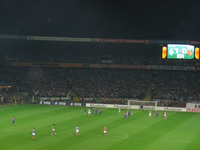 Boro läuft an...