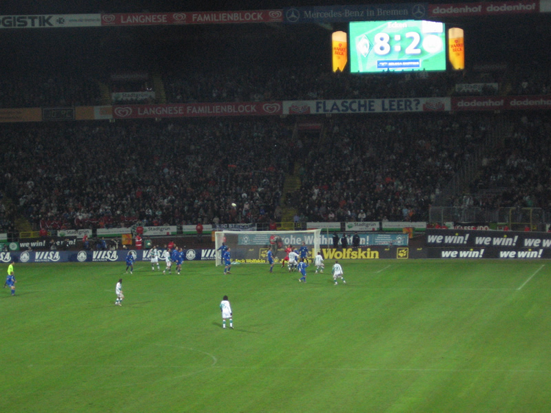 Deutliches Eckenverhältnis