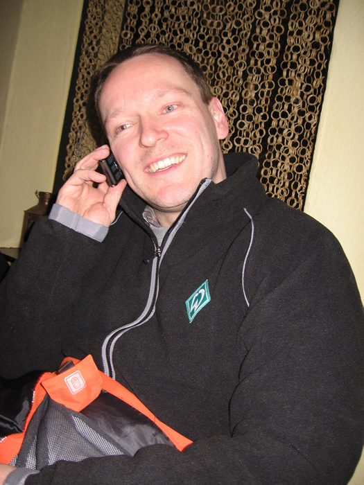 Tobi mit neuer Jacke