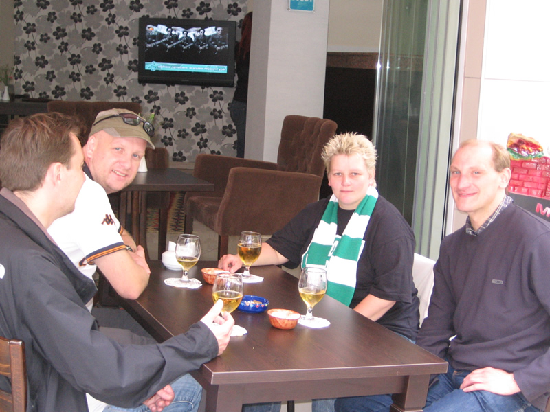 Der Uefacup-Trupp