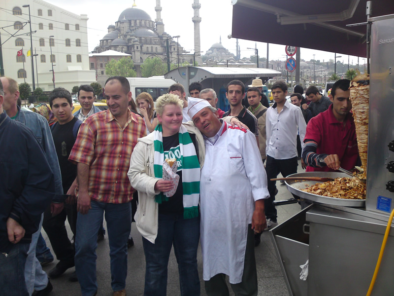 Mein Kumpel Mehmet, der Dönerverkäufer!