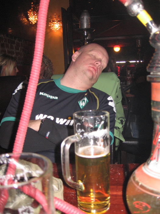 Lars erschöpft