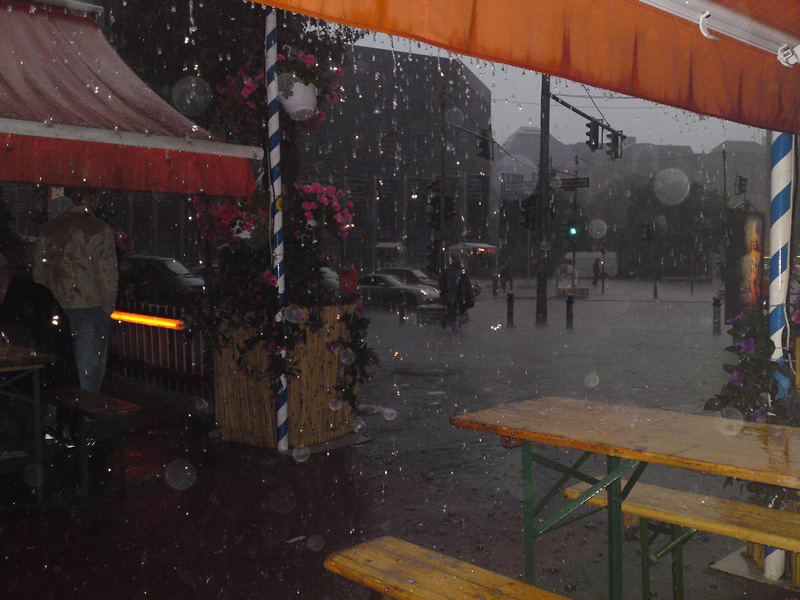 "Etwas" Regen