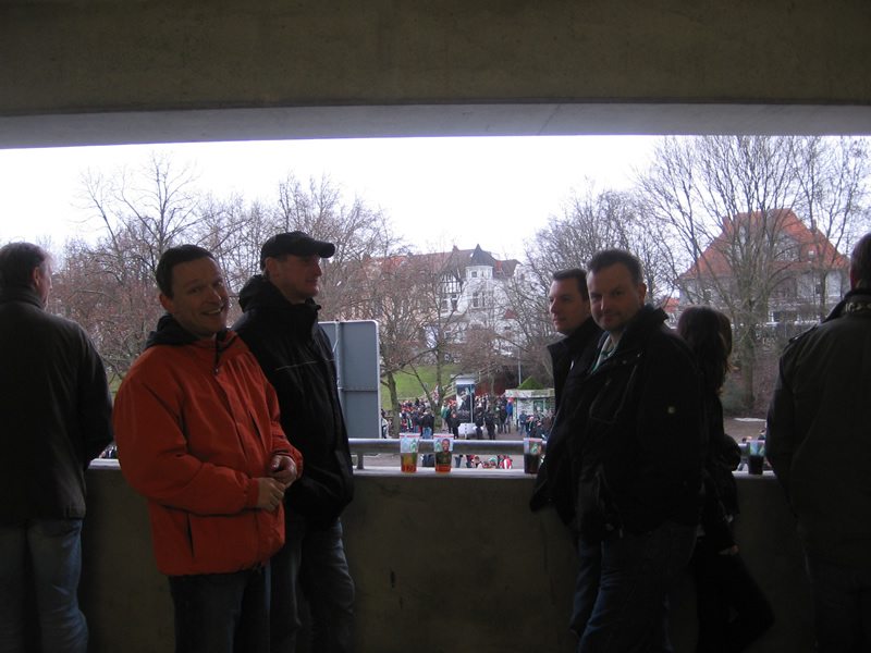 Tobi, Thorsten, Holger, Hübschi
