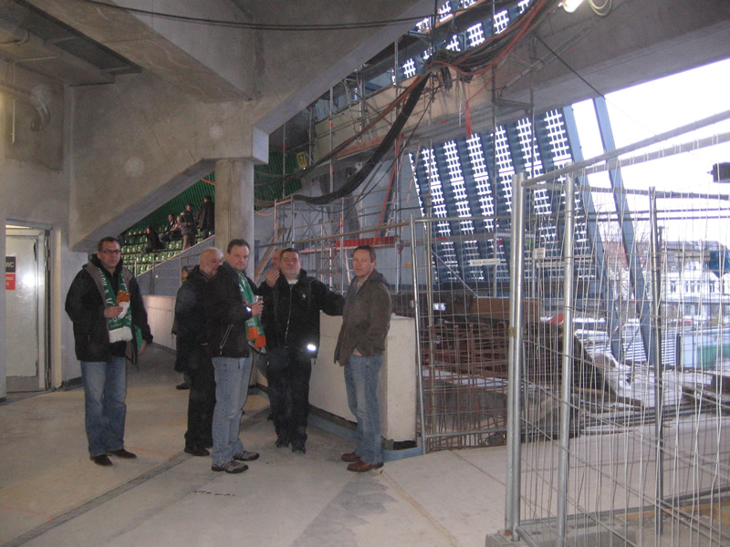 Lütten, Na starowje und Baustelle