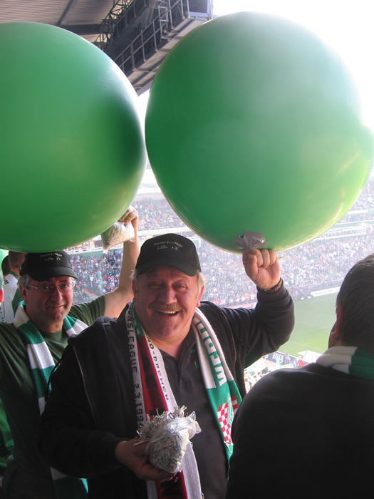 Packer freut sich