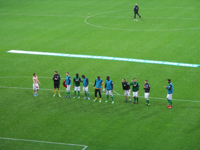 Nein, wir haben nicht gerade 6:0 gewonnen